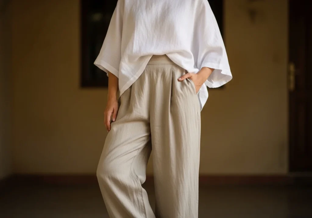 Stylish summer outfit for girls with aesthetic warm weather look 👗