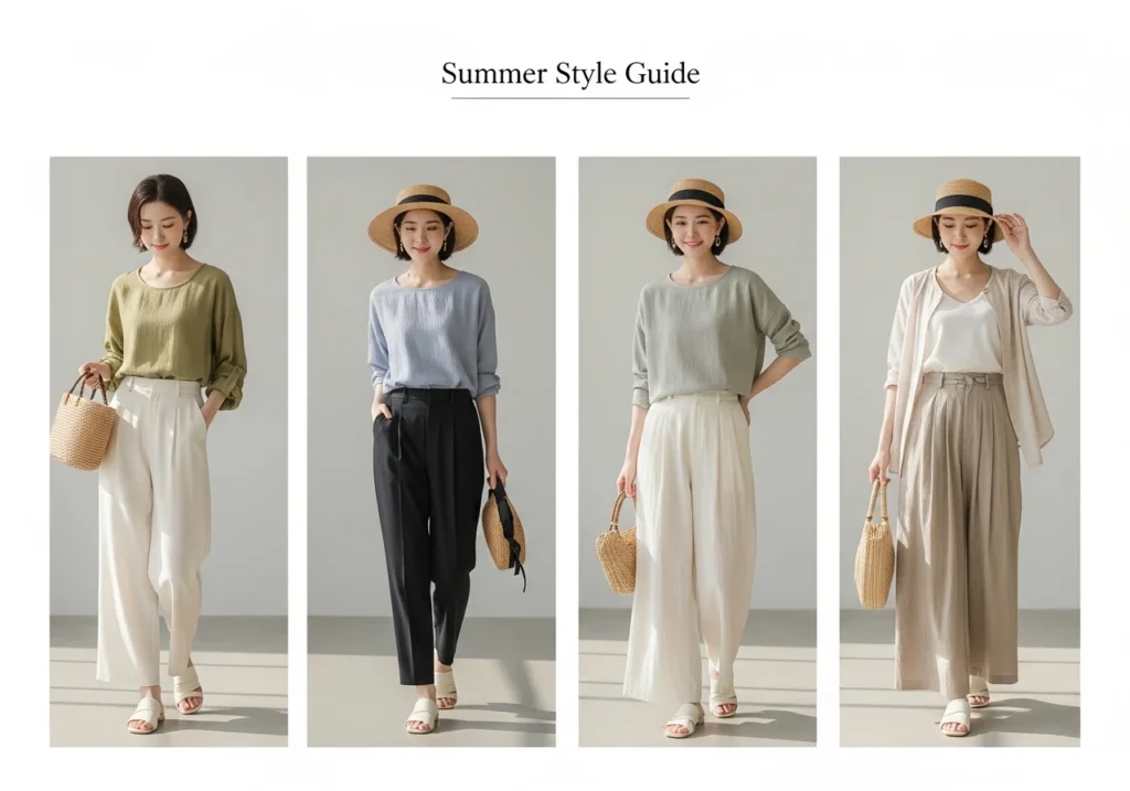 Trendy casual summer outfits girls comfy and stylish