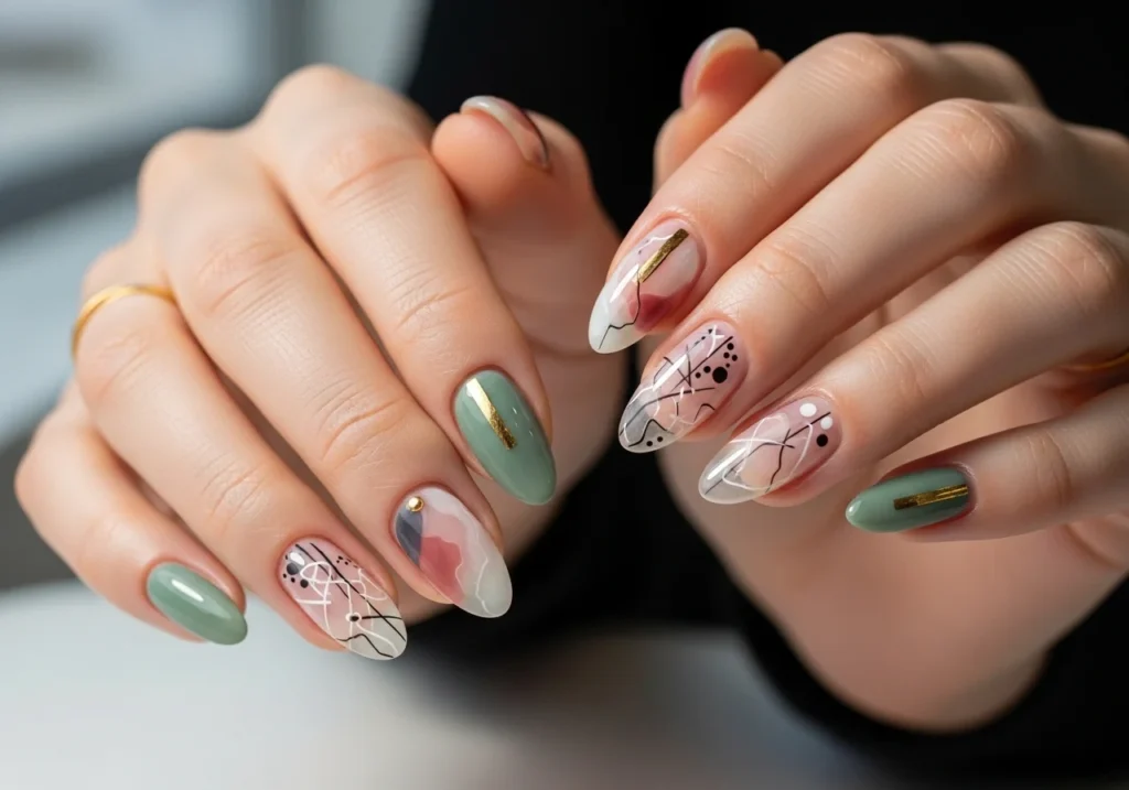 Trendy manicure ideas with cute nail designs and glossy polish