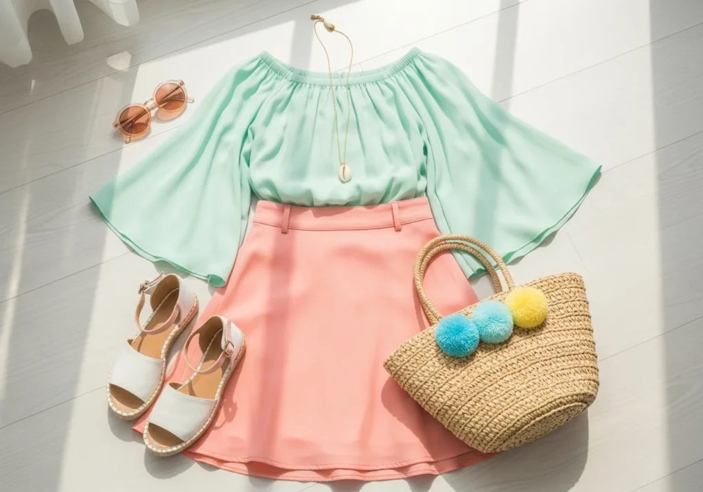 Trendy casual summer outfits girls comfy and stylish