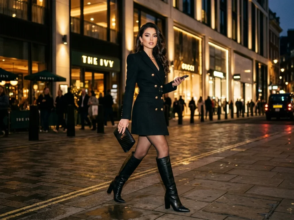 Styling professional blazers to enhance western outfits for women.