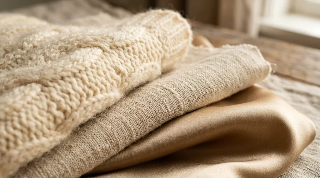 High-quality breathable fabrics used in Korean fashion.