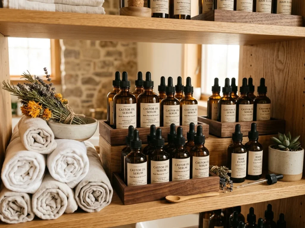 Proper storage and preservation methods for homemade Castor Oil Serums