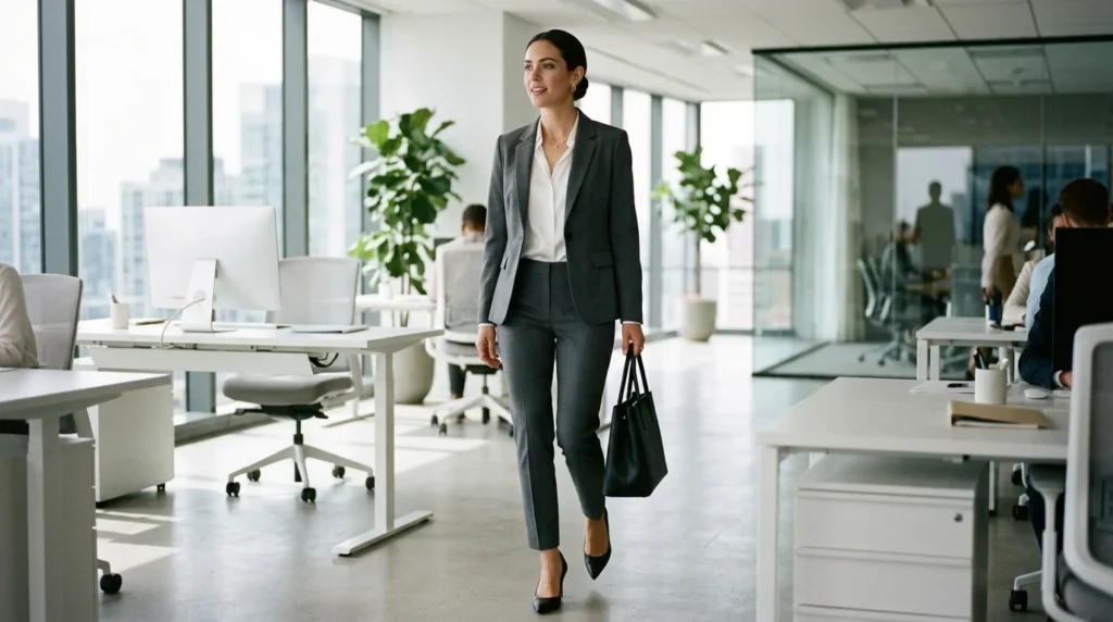 “Office chic outfits for stylish professional women”