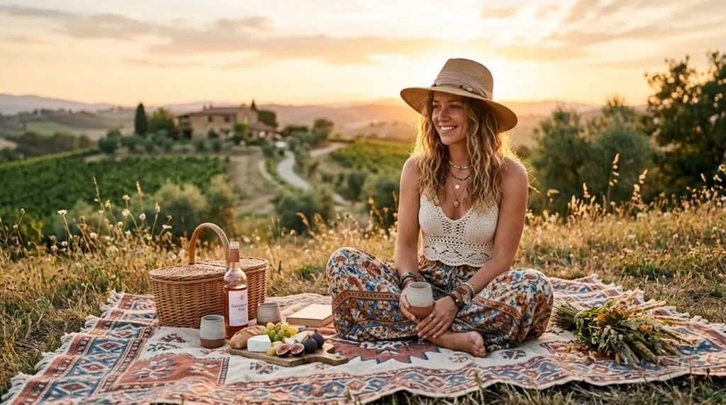 “Boho memorable day outfit ideas for relaxed summer fashion”