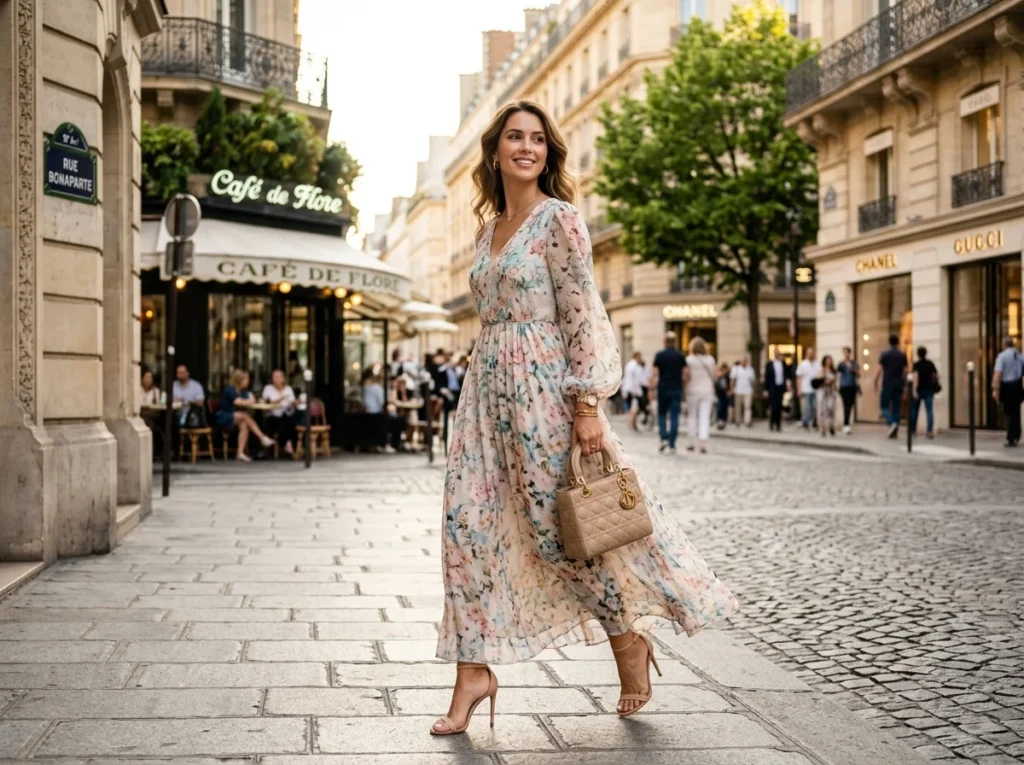 Flattering high-waisted trousers as versatile western outfits for women.